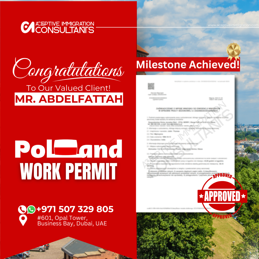 Poland work permit Adelfattah